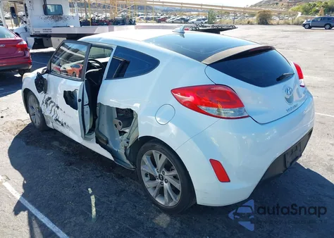 2016 Hyundai Veloster from USA, damaged, VIN KMHTC6AD1GU289607